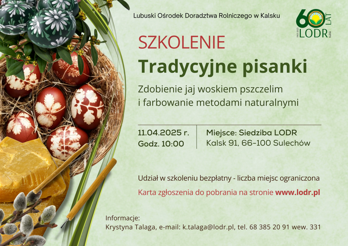 Szkolenie - Tradycyjne pisanki