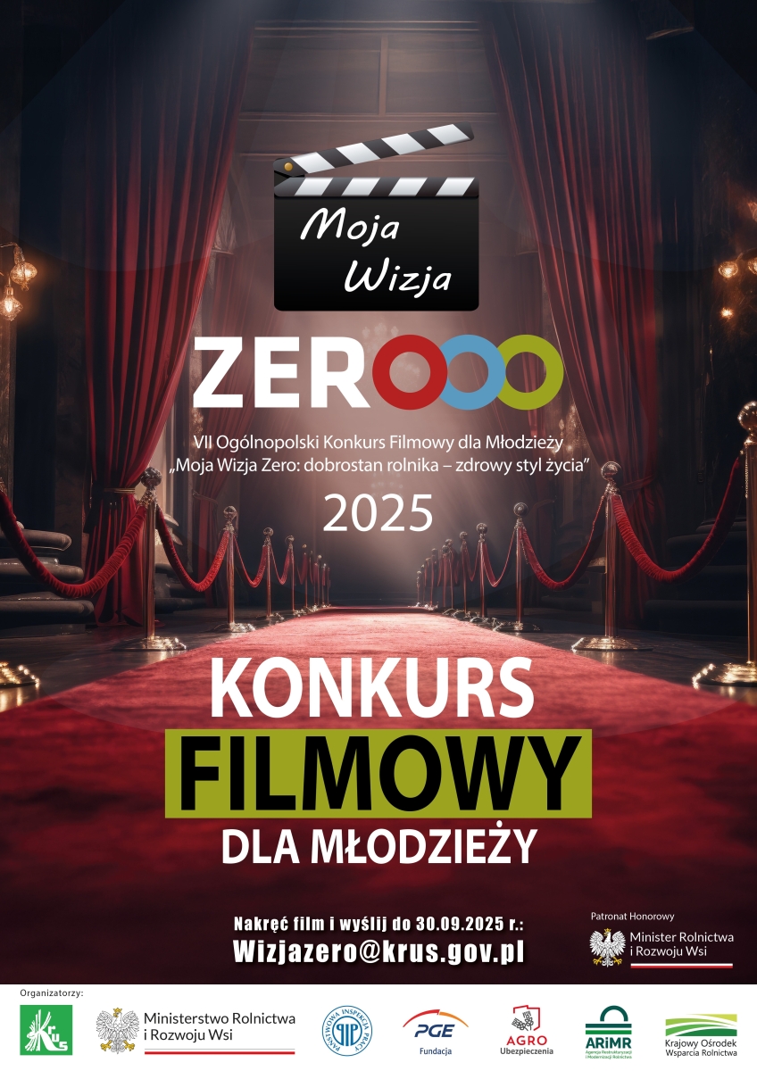 VII edycja konkursu filmowego KRUS dla młodzieży rozpoczęta!