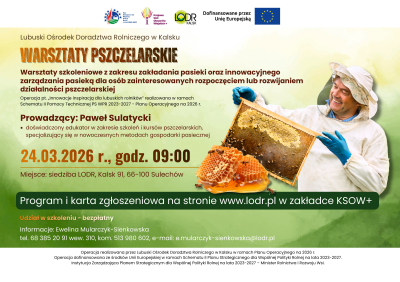 Warsztaty pszczelarskie dla początkujących