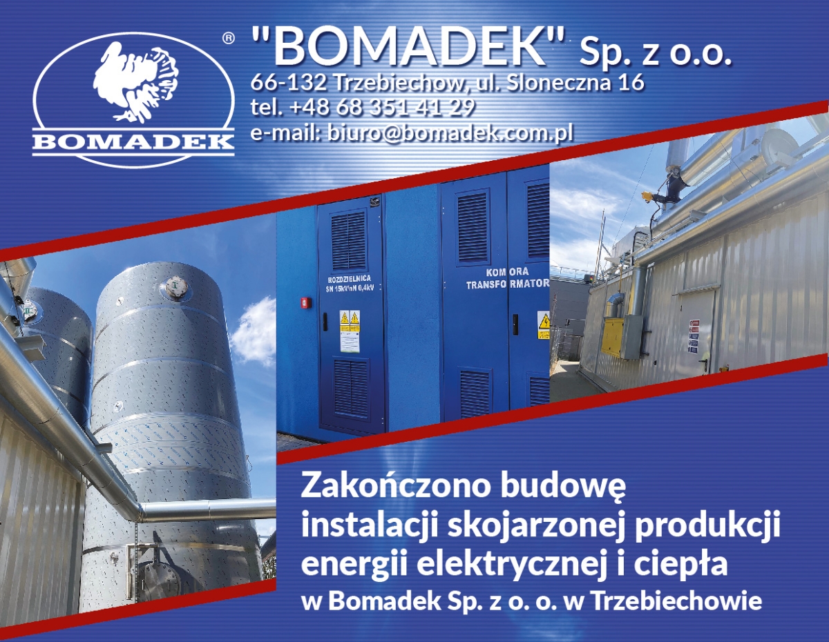 Ważny projekt firmy BOMADEK zakończony (Tekst sponsorowany)