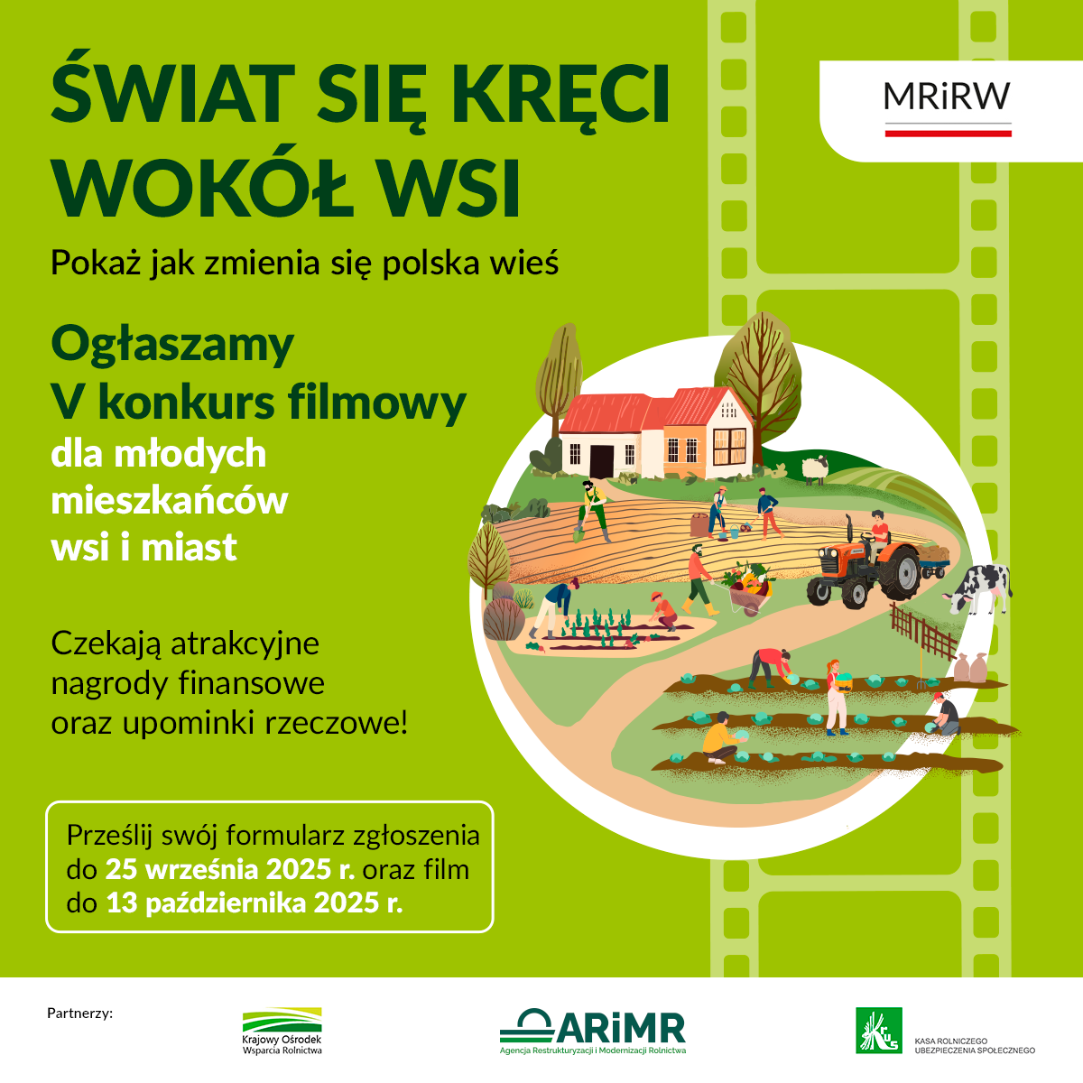 Konkurs filmowy „Świat się kręci wokół wsi”