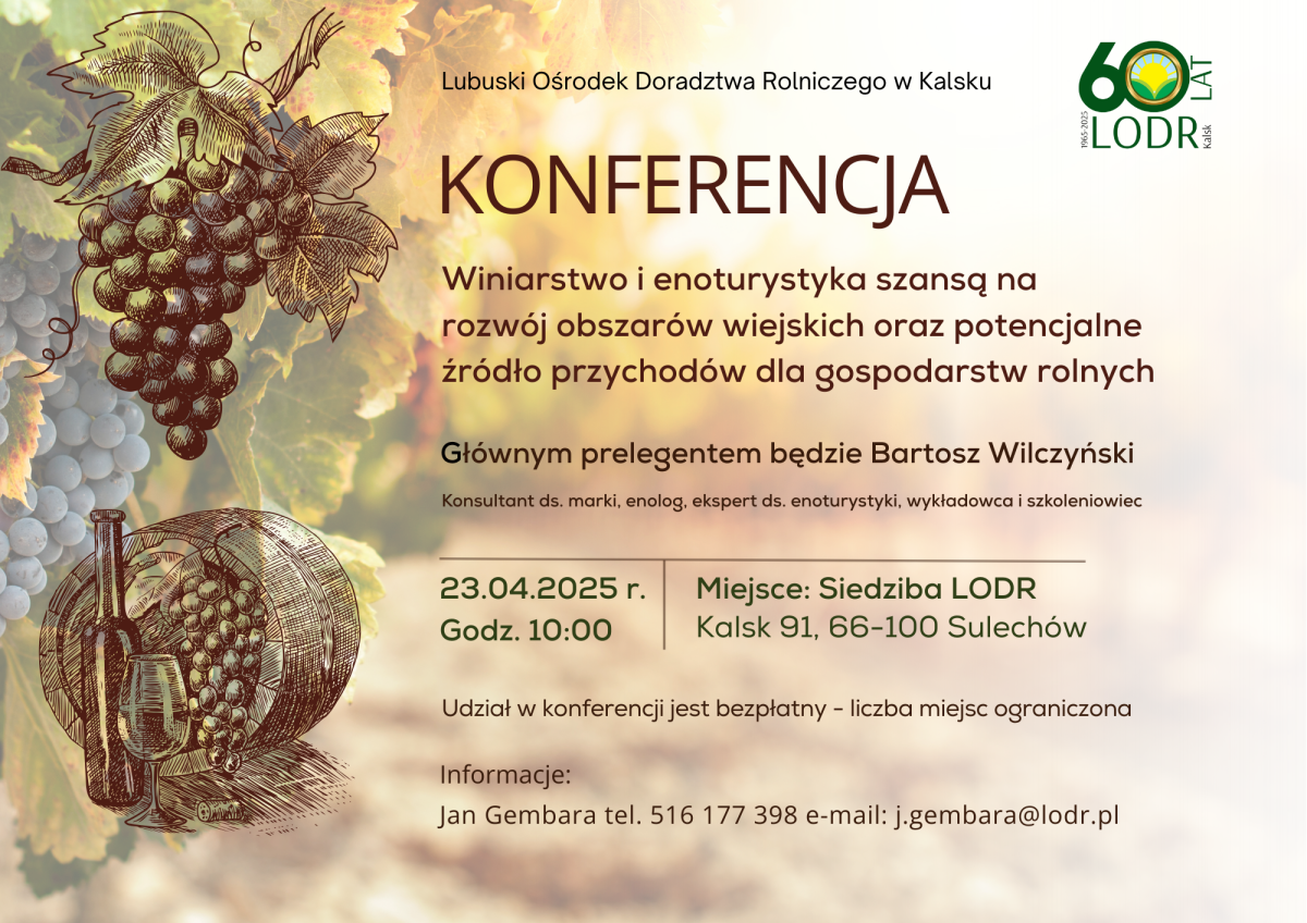 Konferencja winiarska