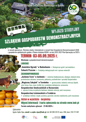 Wyjazd studyjny do województwa zachodniopomorskiego szlakiem GOSPODARSTW DEMONSTRACYJNYCH