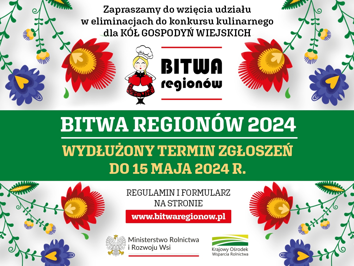 X edycja konkursu kulinarnego „Bitwa Regionów” rozpoczęta!