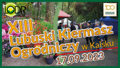 XIII Kiermasz Ogrodniczy w Kalsku