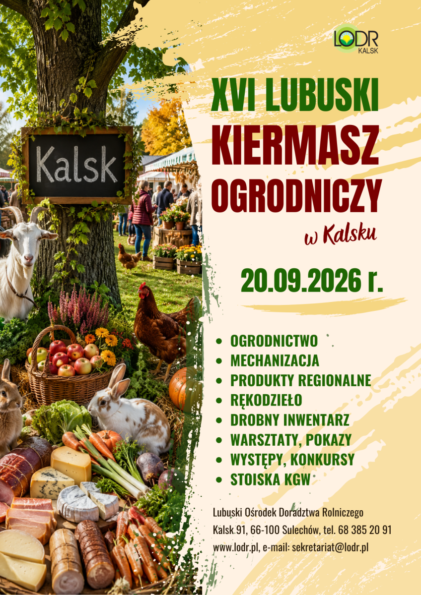 XVI Lubuski Kiermasz Ogrodniczy w Kalsku 