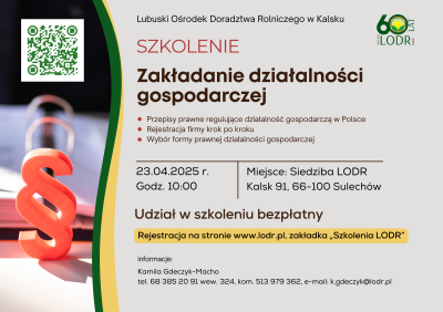 Zakładanie działalności gospodarczej