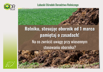 Zasady nawożenia obornikiem