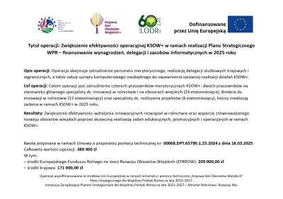 Ogłoszenia o realizowanych operacjach ARiMR